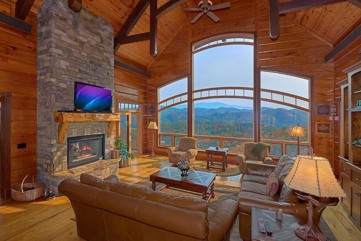 Journey'S End, 5 Bedrooms, Sleeps 12, Private Outdoor Pool, Theater, Sauna Sevierville Exterior foto