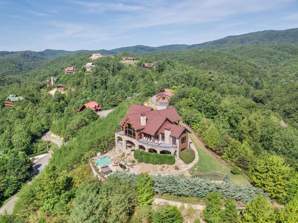 Journey'S End, 5 Bedrooms, Sleeps 12, Private Outdoor Pool, Theater, Sauna Sevierville Exterior foto